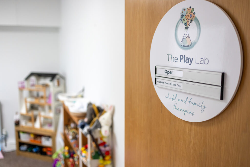 Children exploring through play at The Play Lab